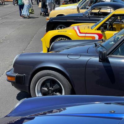 Stunning cars by the bay at Mare Island for Luft 9