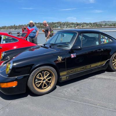 Classic Porsche stickers at Luft 9