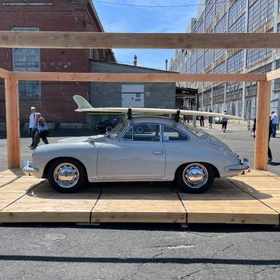 beautiful surfing chalk vintage porsche at Luft 9 - 3